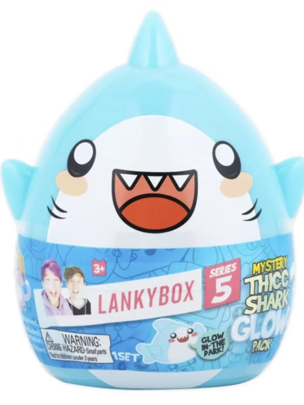 LankyBox Mystery Thicc Shark Glow Pack Series 5